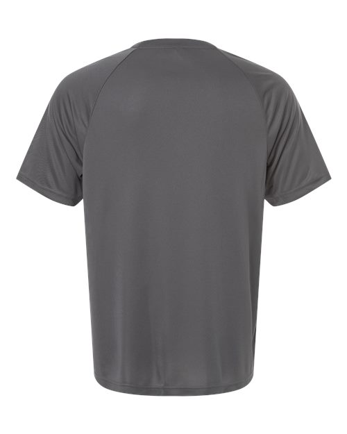 Men's Zone Performance Henley - Sport Graphite Back
