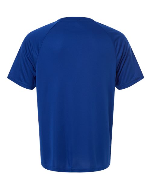 Men's Zone Performance Henley - Sport Royal Back