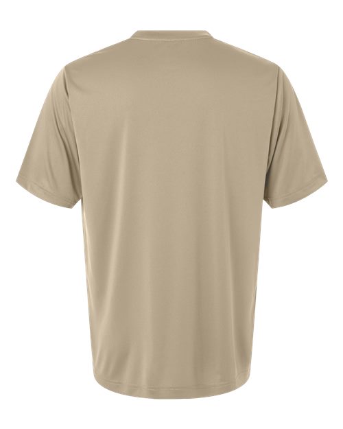 Unisex Capital Performance T-Shirt - Desert Khaki Back