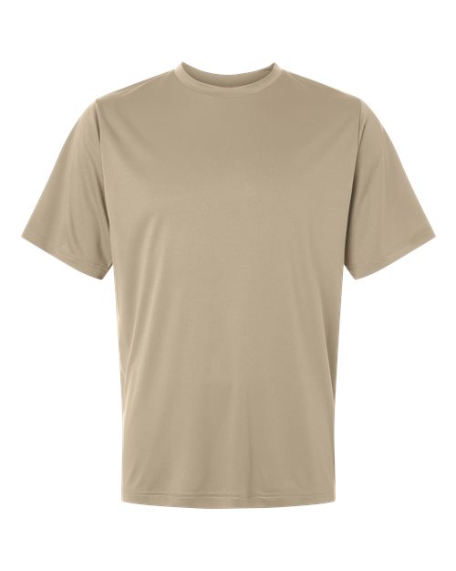 Unisex Capital Performance T-Shirt - Desert Khaki Front