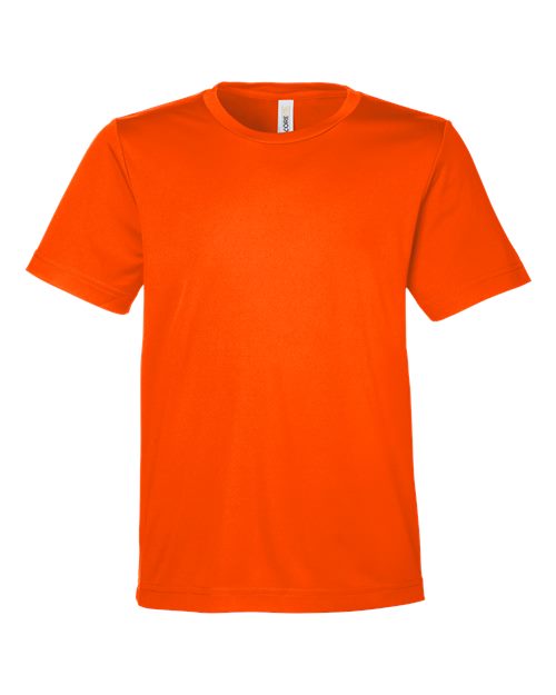 Youth Capital Performance T-Shirt - Safety Orange Front