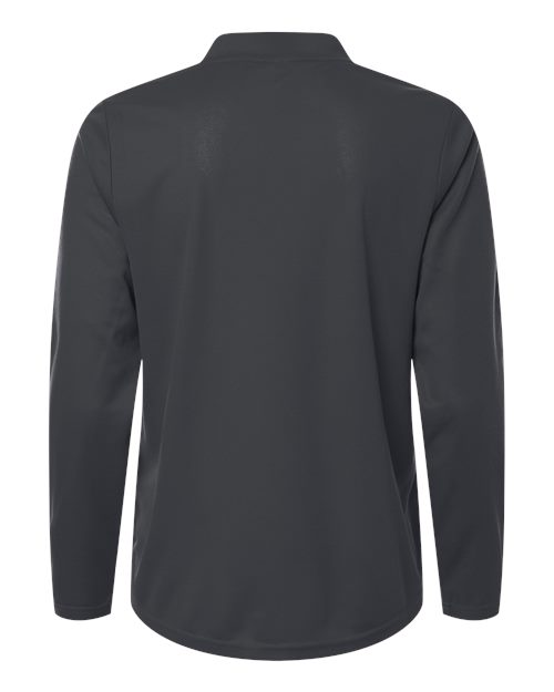 Women's Nova Performance Long Sleeve Pique Polo - Carbon Back