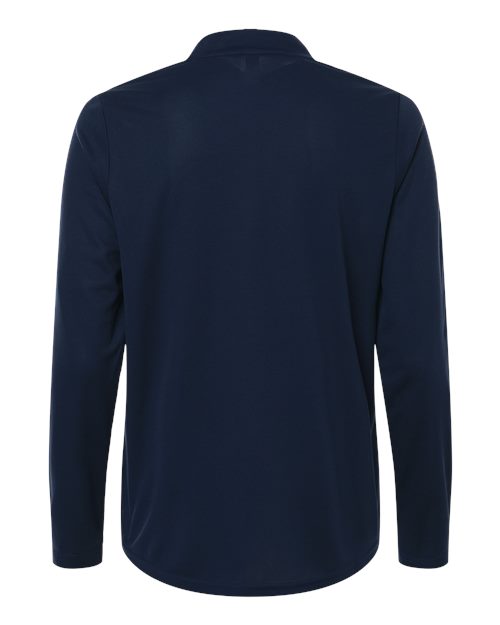 Women's Nova Performance Long Sleeve Pique Polo - Classic Navy Back
