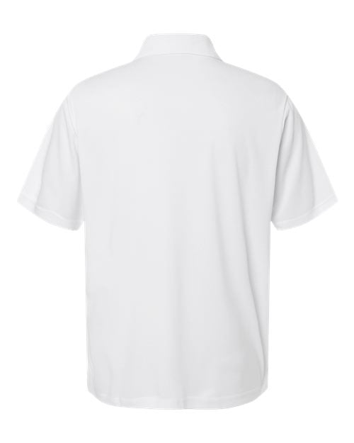 Men's Nova Performance Pique Pocket Polo - White Back
