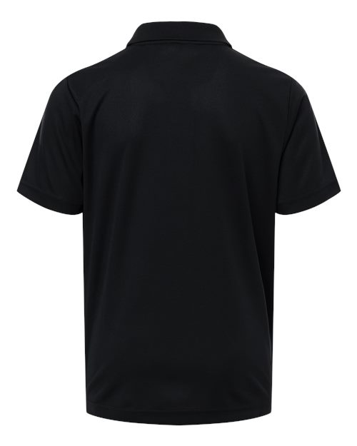 CORE365 Youth Nova Performance Pique Polo - Back