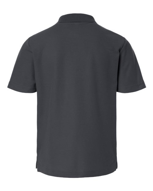 Youth Resolve CVC Performance Pique Polo - Carbon Back