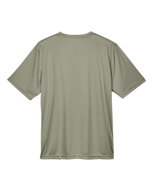 Men's Zone Performance T-Shirt - Olive Back