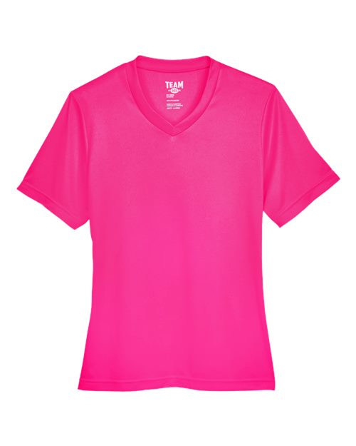 Women's Zone Performance T-Shirt - Bright Magenta Front