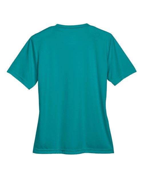 Women's Zone Performance T-Shirt - Clear Teal Back