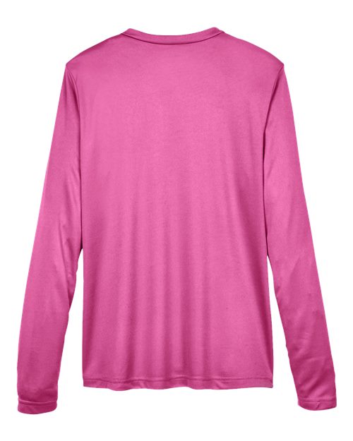 Women's Zone Performance Long Sleeve T-Shirt - Sport Charity Pink Back