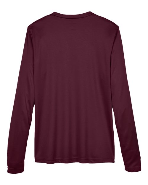 Women's Zone Performance Long Sleeve T-Shirt - Sport Dark Maroon Back