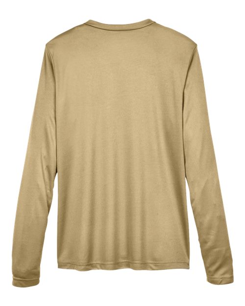 Women's Zone Performance Long Sleeve T-Shirt - Sport Vegas Gold Back