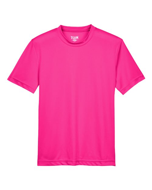 Youth Zone Performance T-Shirt - Bright Magenta Front