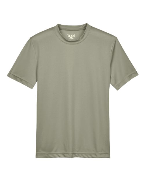Youth Zone Performance T-Shirt - Olive Front