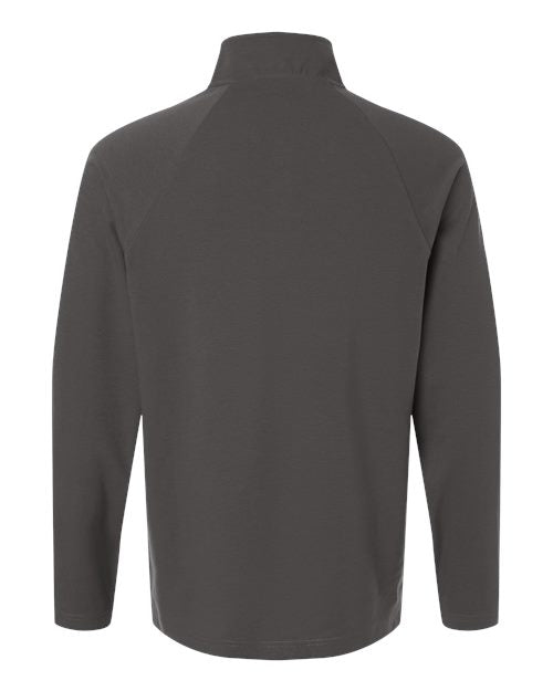 Men's Seaton Pebble Textured Quarter-Zip Pullover - Graphite Back