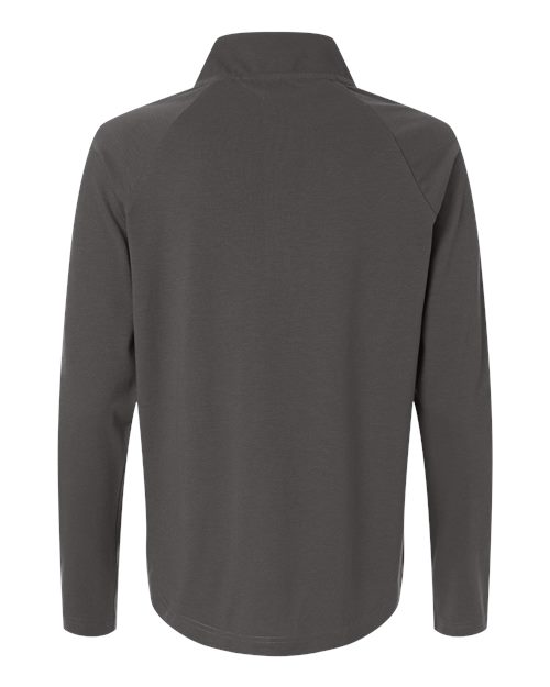 Women's Seaton Pebble Textured Quarter-Zip Pullover - Graphite Back