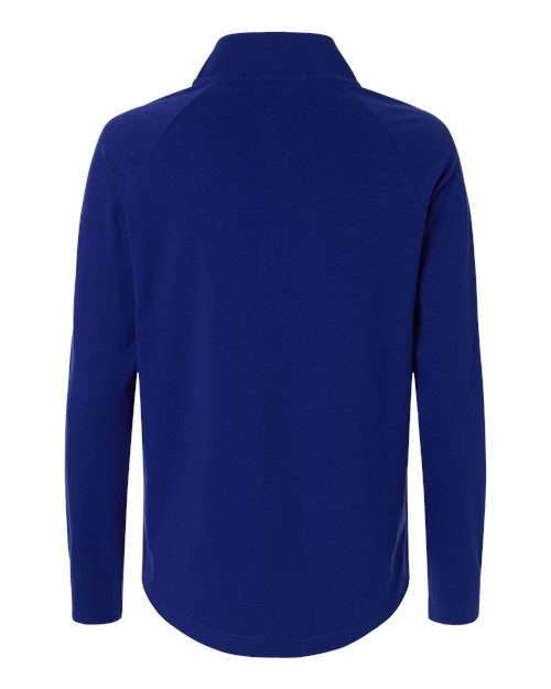 Women's Seaton Pebble Textured Quarter-Zip Pullover - Midnight Royal Back