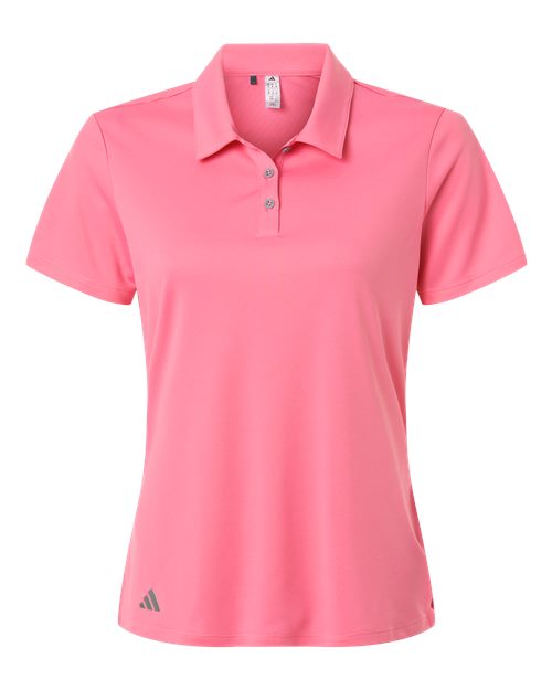 Women's Performance Polo - Bliss Pink Front