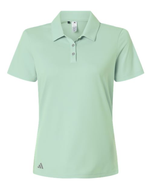 Women's Performance Polo - Clear Mint Front
