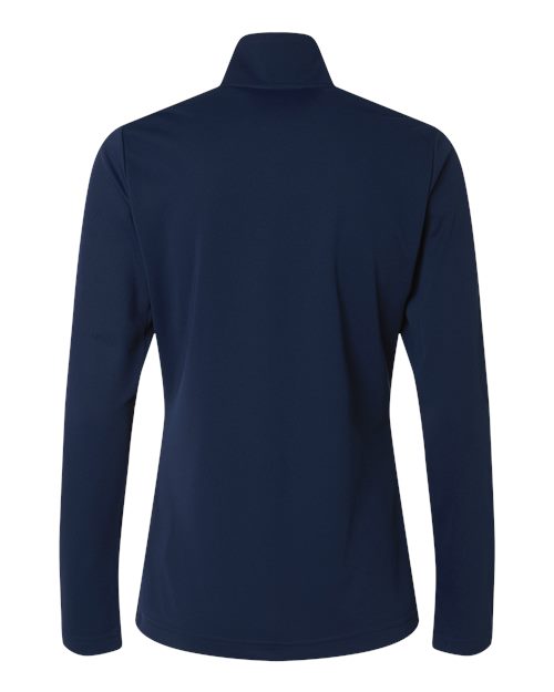 Women's Lightweight Quarter-Zip Pullover - Collegiate Navy Back