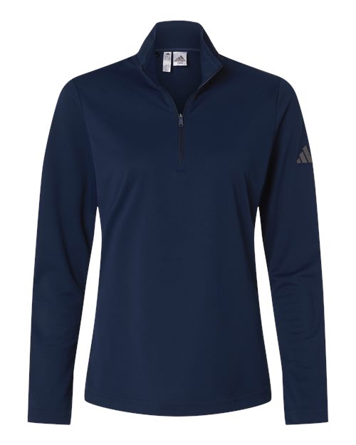 Women's Lightweight Quarter-Zip Pullover - Collegiate Navy Front