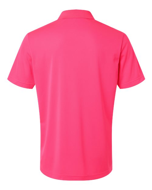 Men's Performance Piqué Polo - Lucid Pink Back
