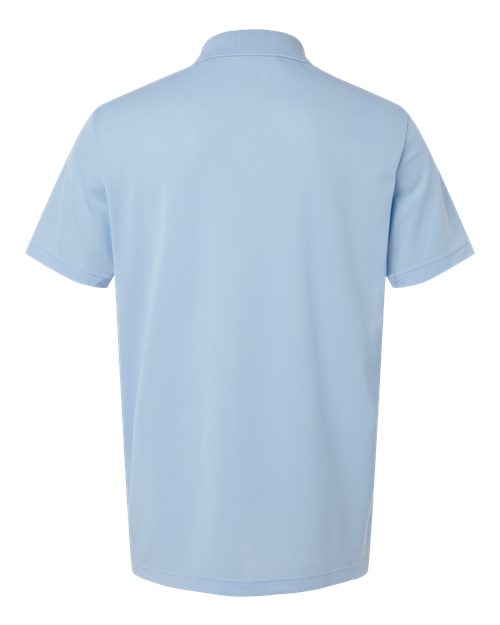 Men's Performance Piqué Polo - Glow Blue Back