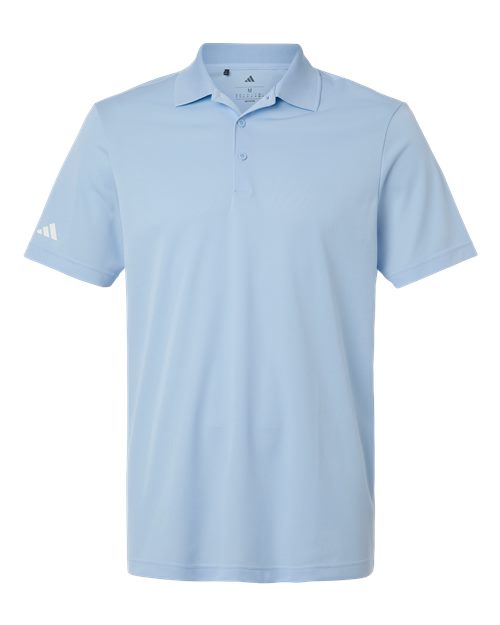 Men's Performance Piqué Polo - Glow Blue Front