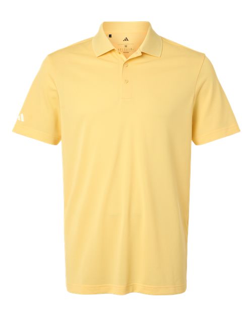 Men's Performance Piqué Polo - Almost Yellow Front
