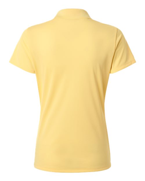 Women's Performance Piqué Polo - Almost Yellow Back