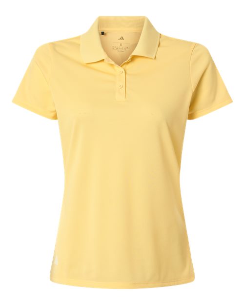 Women's Performance Piqué Polo - Almost Yellow Front