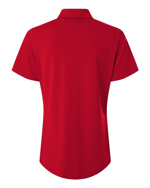 Women's Ultimate365 Solid Polo - Power Red Back