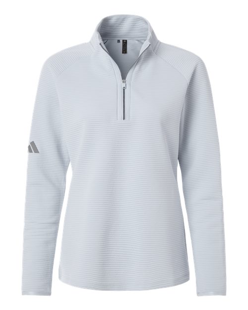 Women's Spacer Quarter-Zip Pullover - Halo Blue Front