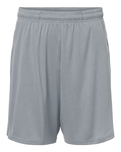 Men's Pro-Lock Performance 7" Shorts with Pockets - Heather Steel Front
