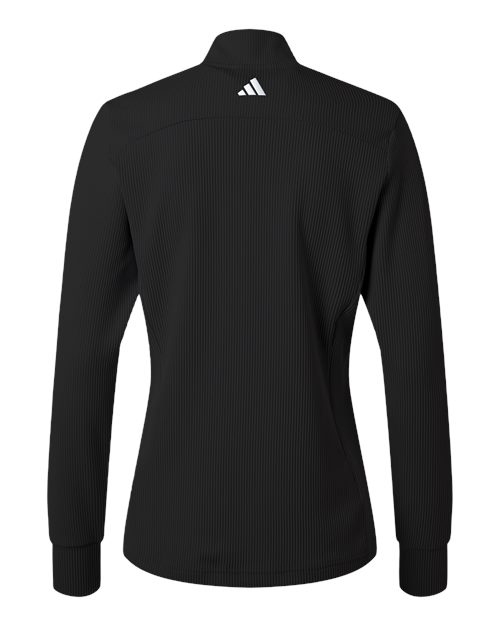 Women's Performance Textured Full-Zip Jacket - Black Back