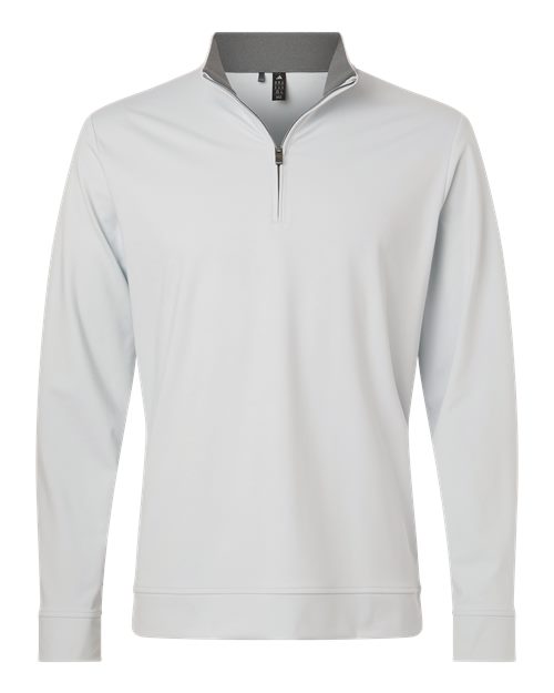 Men's Ultimate365 Classic Quarter-Zip Pullover - Clear Grey Front