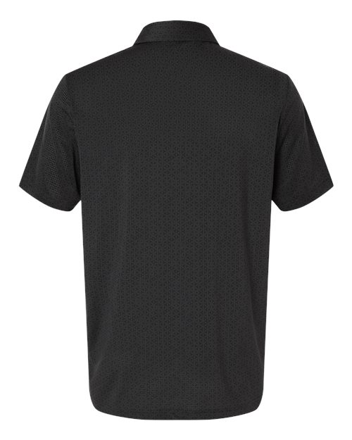 Men's Ultimate365 Mesh Tango Print Climacool Polo - Black/ Carbon Back