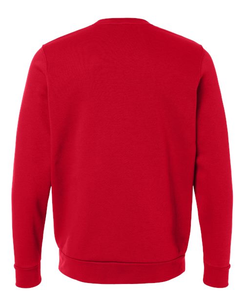 Men's Team Icon Fleece Crew - Red/ White Back