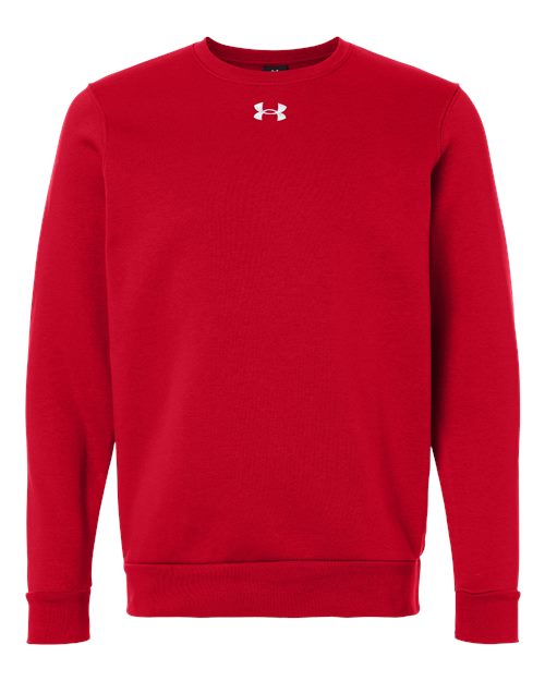 Men's Team Icon Fleece Crew - Red/ White Front