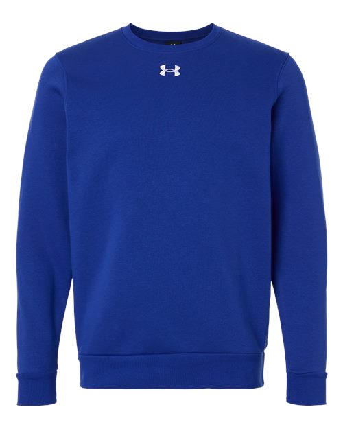 Men's Team Icon Fleece Crew - Royal/ White Front
