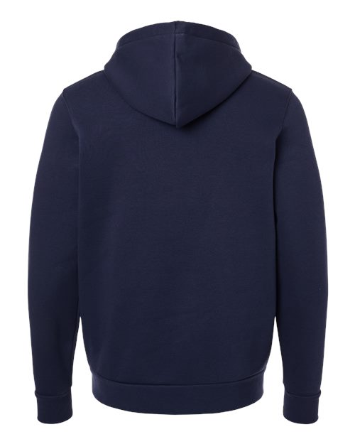 Men's Team Icon Fleece Hooded Sweatshirt - Midnight Navy/ White  Back
