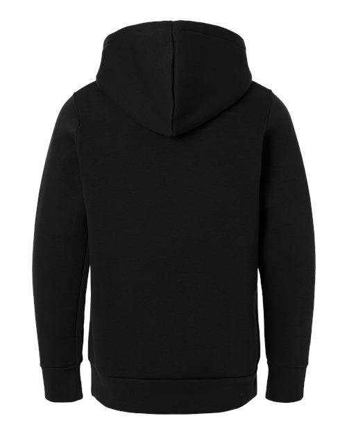 Youth Team Icon Fleece Hooded Sweatshirt - Black/ White Back