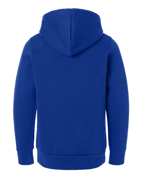 Youth Team Icon Fleece Hooded Sweatshirt - Royal/ White Back