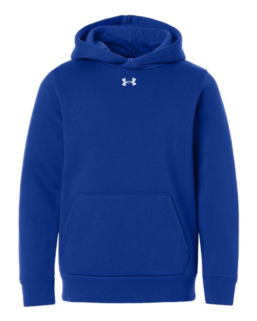 Youth Team Icon Fleece Hooded Sweatshirt - Royal/ White Front