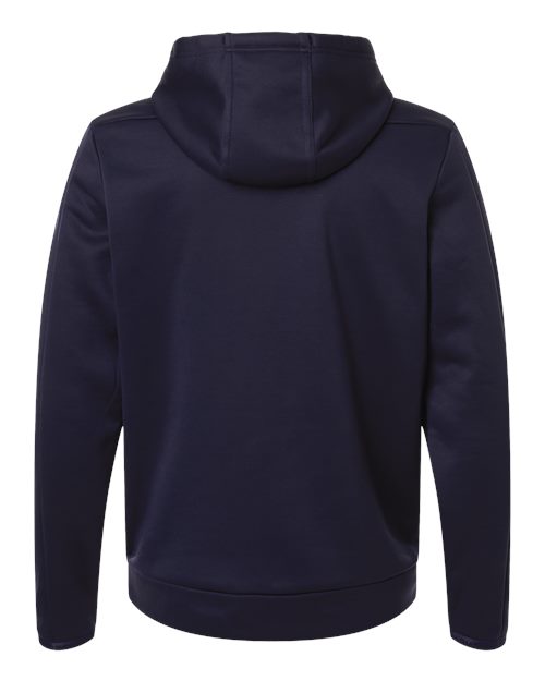 Men's Armour Fleece Pro Hooded Sweatshirt - Midnight Navy/ White Back