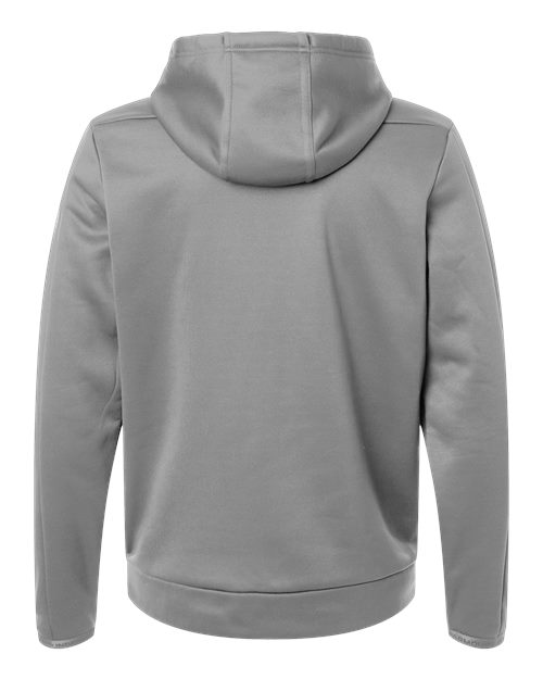 Men's Armour Fleece Pro Hooded Sweatshirt - Mod Grey/ White Back