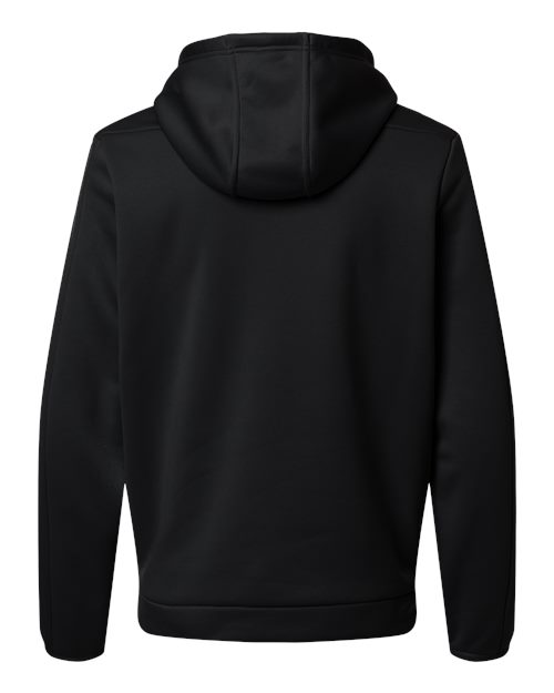 Men's Armour Fleece Pro Hooded Full-Zip - Black/ White Back