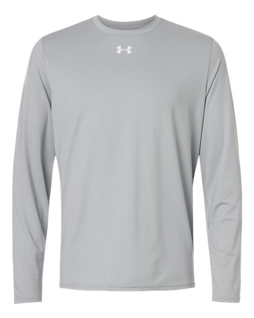 Men's Team Vanish Long Sleeve T-Shirt - Mod Grey/ White Front