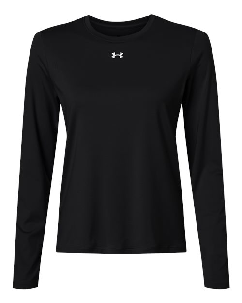 Women's Team Vanish Long Sleeve T-Shirt - Black/ White Front