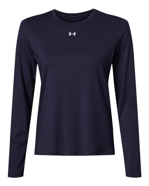 Women's Team Vanish Long Sleeve T-Shirt - Midnight Navy/ White Front